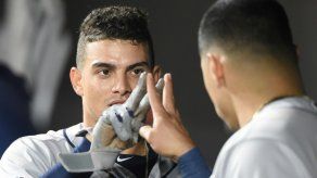 Los Yankees respiran gracias a dos jonrones del dominicano Gary Sánchez