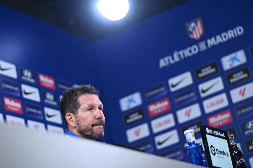 Diego Simeone habló sobre los cánticos racistas en el España vs Egipto