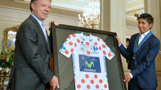 Colombiano Nairo Quintana asegura que luchará por el título del Giro de Italia