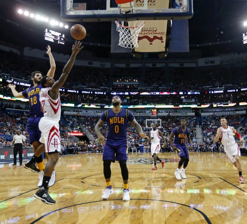 Rockets arrasan a Pelicans en debut de Cousins en NOLA