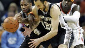 Spurs vencen a Bobcats con ayuda de Ginóbili; Neal suma triples