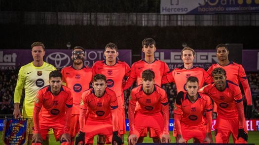 El FC Barcelona sufre pero avanza a octavos de final de Copa del Rey El FC Barcelona sufre pero avanza a octavos de final de Copa del Rey