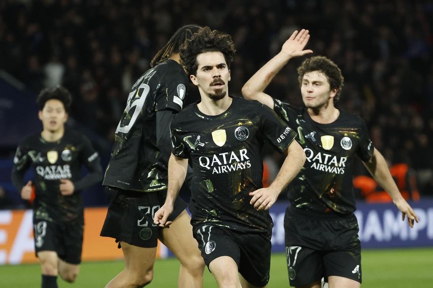 El PSG le gana al Chelsea en la ida de octavos de final de Champions League