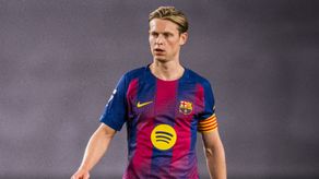 El FC Barcelona confirma la lesión del neerlandés Frenkie de Jong