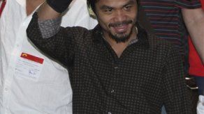 Manila recibe festivamente a Pacquiao