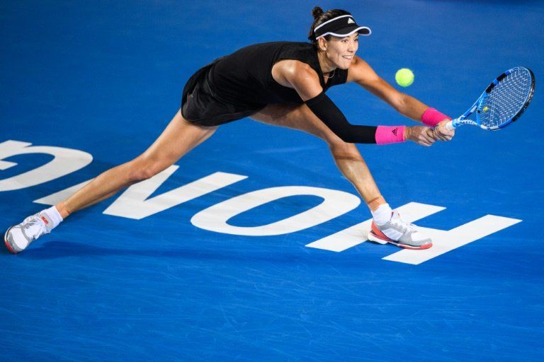 Muguruza cae ante Wang en semifinales de Hong Kong