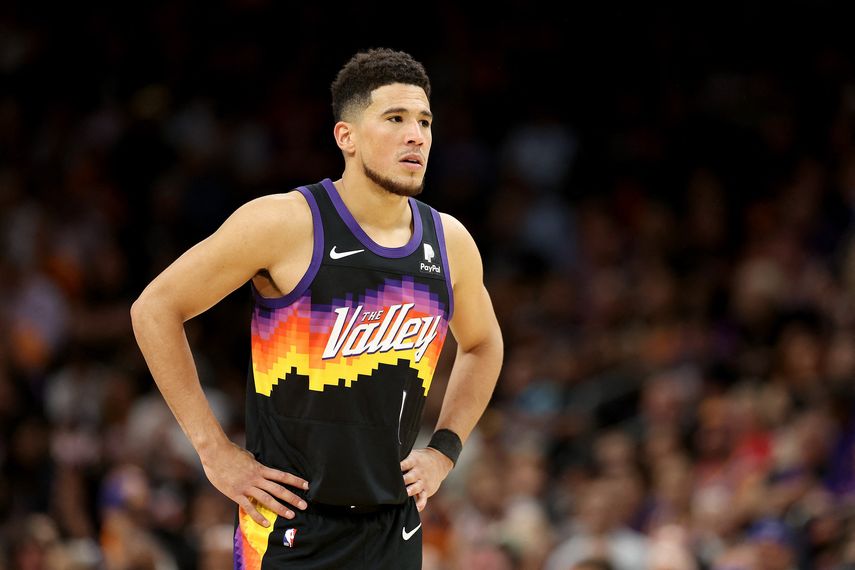 NBA: Devin Booker es baja indefinida para los Phoenix Suns