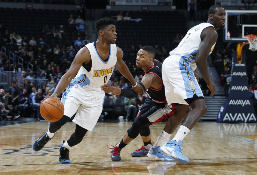 Hickson y Mudiay ayudan en triunfo de Nuggets sobre Blazers