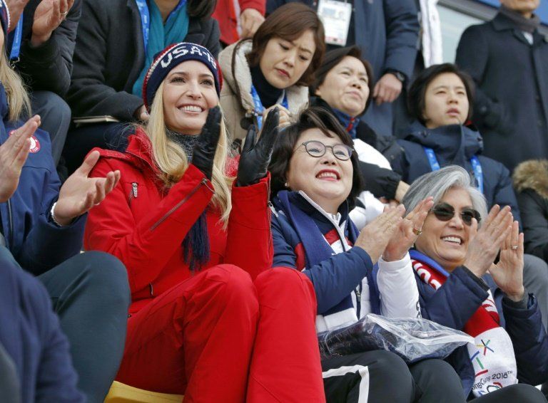 Ivanka Trump presencia en directo la final de Big Air