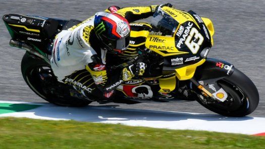 Bagnaia, con una Ducati semioficial, sorprendente líder en ensayos libres de Italia