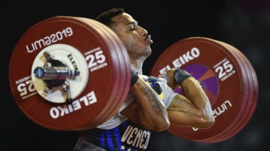 Mayora, un broche de oro para Venezuela en jornada de halterofilia en Lima-2019