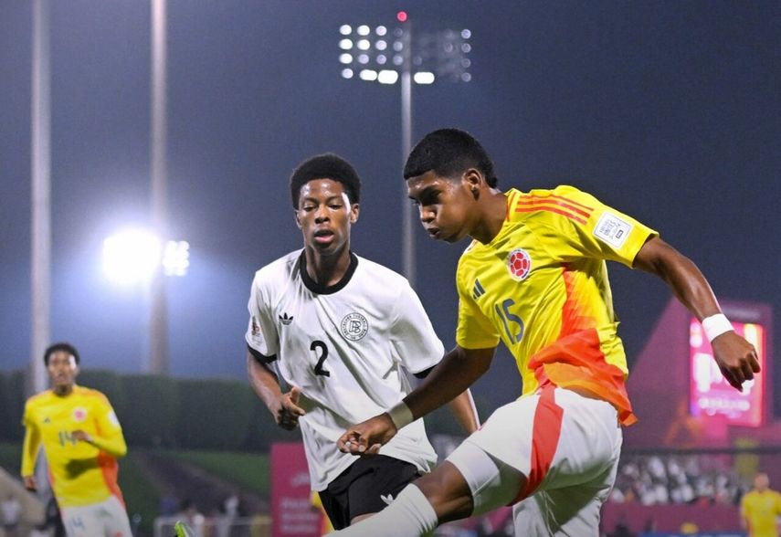Mundial Sub-17 Qatar 2025: Colombia y Alemania empatan en su estreno