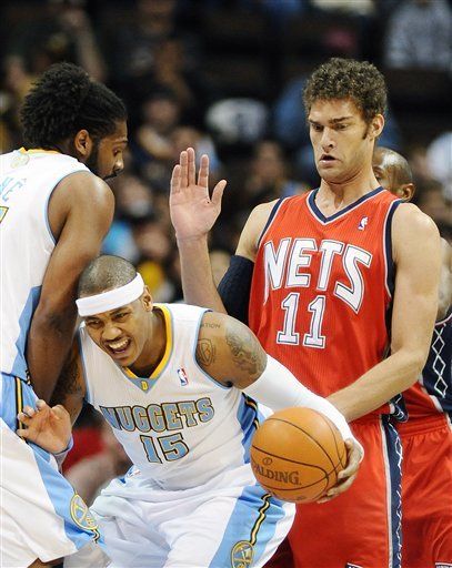 NBA: Nuggets 107, Nets 103; Nené contribuye 22 puntos