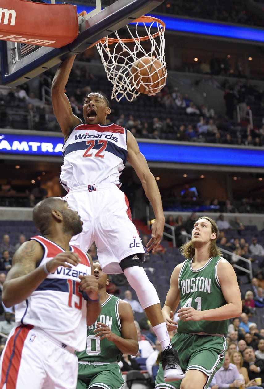 Porter anota 34, Wizards arrasan 118-93 a Celtics