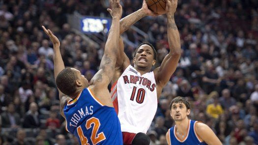 DeRozan anota 23 y Raptors apabullan a Knicks