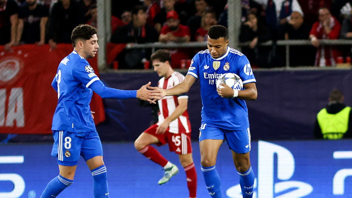 El Real Madrid derrota al Olympiacos en jornada de goles en la Champions League