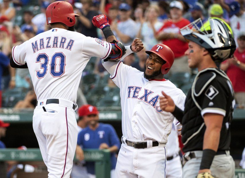 M. Blancas ganan a Rangers en juego con 2 grandes jonrones