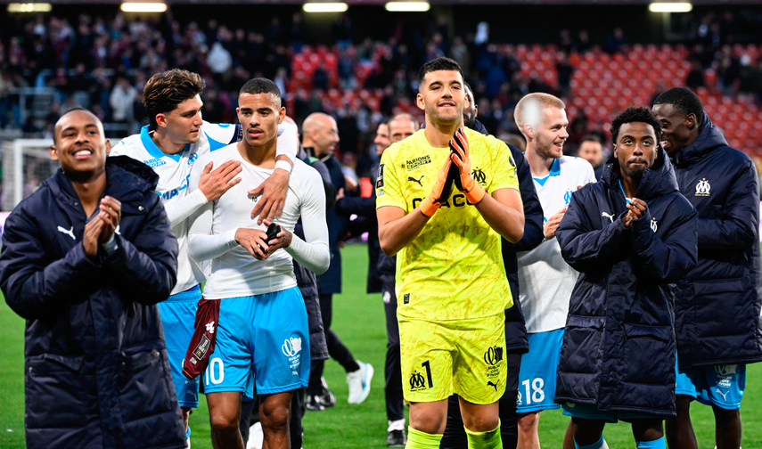 Olympique de Marsella de Michael Amir Murillo golea al Metz en Ligue 1