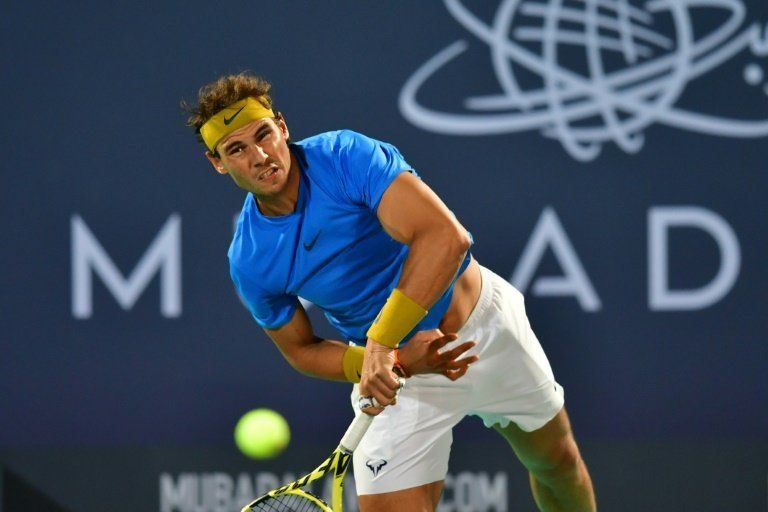 Nadal cae ante Anderson en cita de exhibición en Abu Dabi