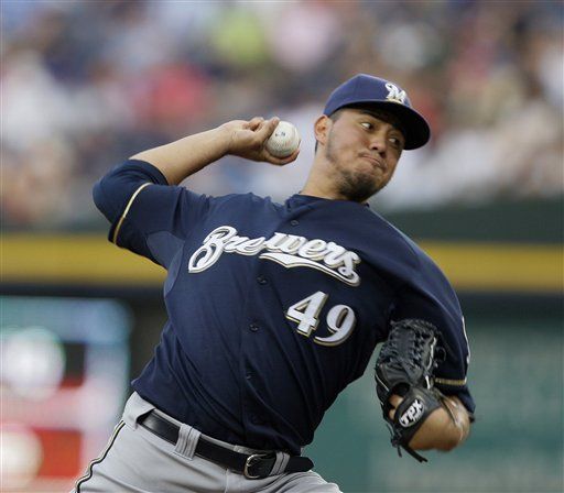 MLB: Cerveceros 4, Bravos 0; Gallardo blanquea a Bravos