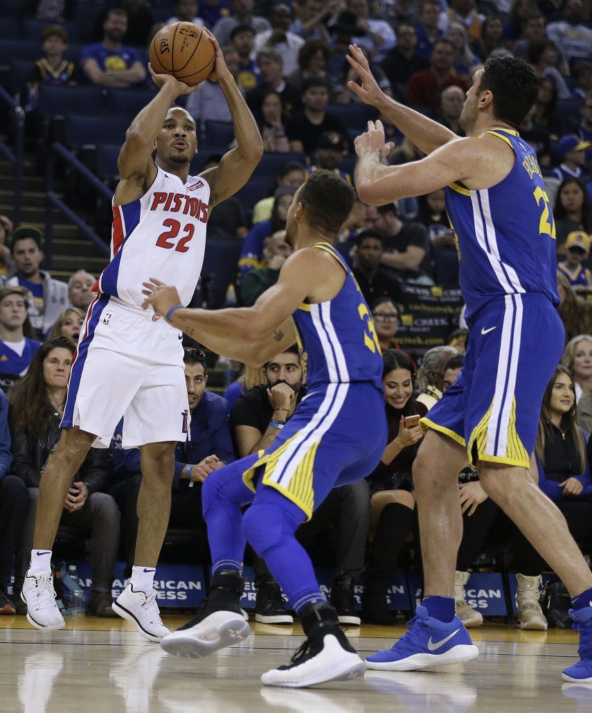 Warriors sufren 2da derrota en casa, ante Pistons