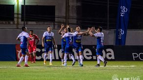 El Tauro celebrando uno de los goles en la victoria ante el San Francisco FC (1-3) por la J6 del Torneo Clausura 2021 LPF Tigo