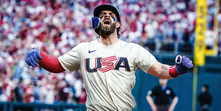 Clásico Mundial 2026: Bryce Harper anunció que jugará con Estados Unidos
