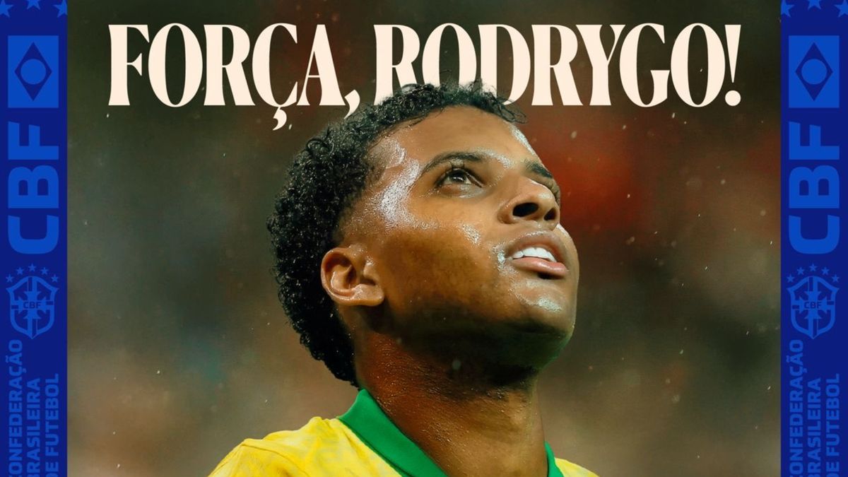 Rodrygo: La CBF se pronuncia tras grave lesión del jugador del Real Madrid Rodrygo: La CBF se pronuncia tras grave lesión del jugador del Real Madrid
