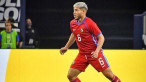 Cristian Martínez con la Selección de Panamá