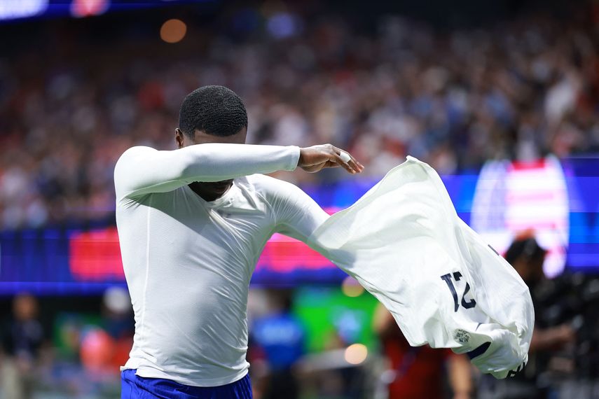 Copa América 2024: Timothy Weah deja a Estados Unidos con 10 jugadores