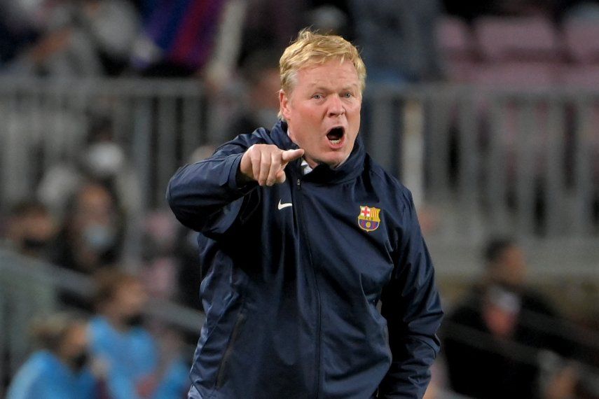 Koeman sancionado con dos partidos por protestar al árbitro en Cádiz