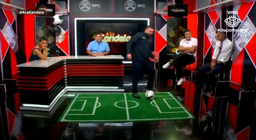 ¡Imperdible! Duro al hueso dice que a Panamá Futsal le faltó amague y hace el ejemplo en vivo&nbsp;