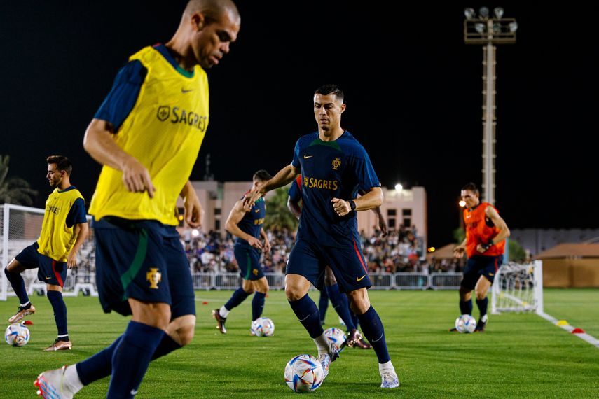 Qatar 2022: Cristiano Ronaldo y Portugal cumplen con 1er entrenamiento&nbsp;