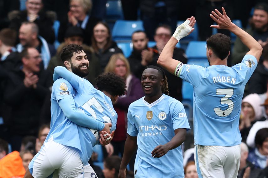 Manchester City golea al Luton&nbsp;