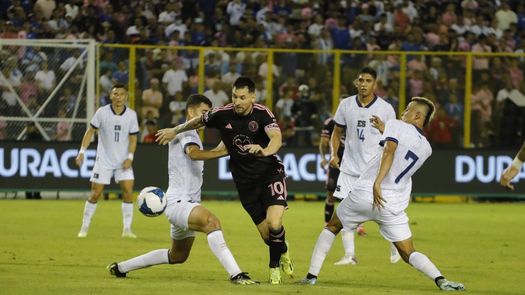 Lionel Messi y el Inter Miami empatan a cero ante El Salvador de Dóniga