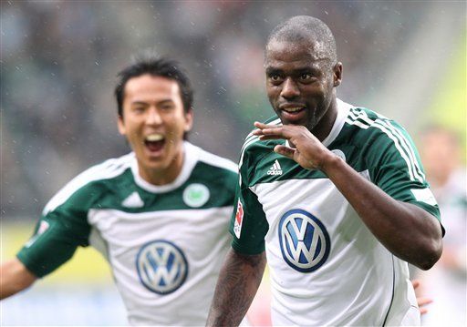 Alemania: Grafite le da el triunfo de Wolfsburgo