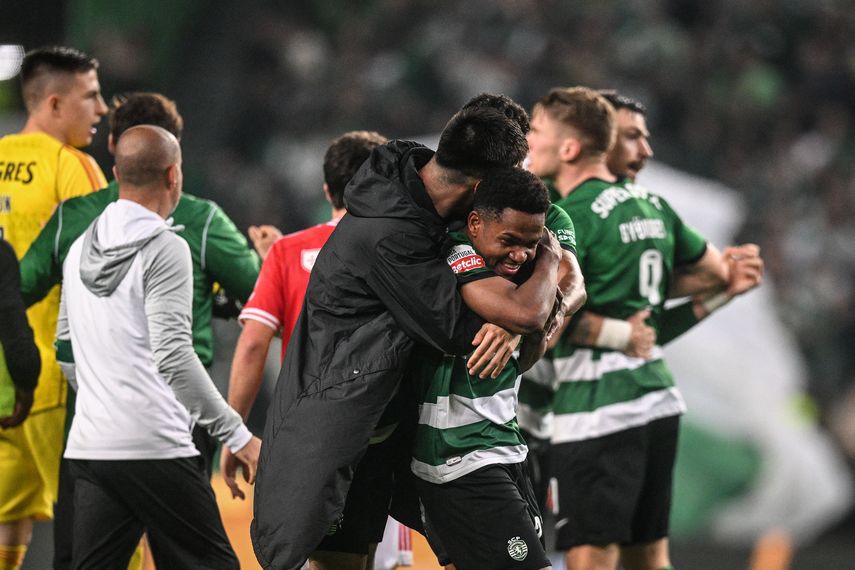 Sporting de Lisboa gana el Derbi contra el Benfica