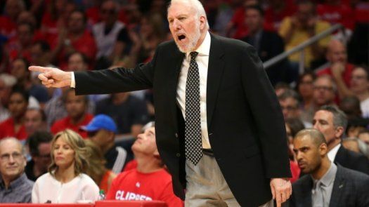 Popovich será coach del Oeste en el Juego de Estrellas