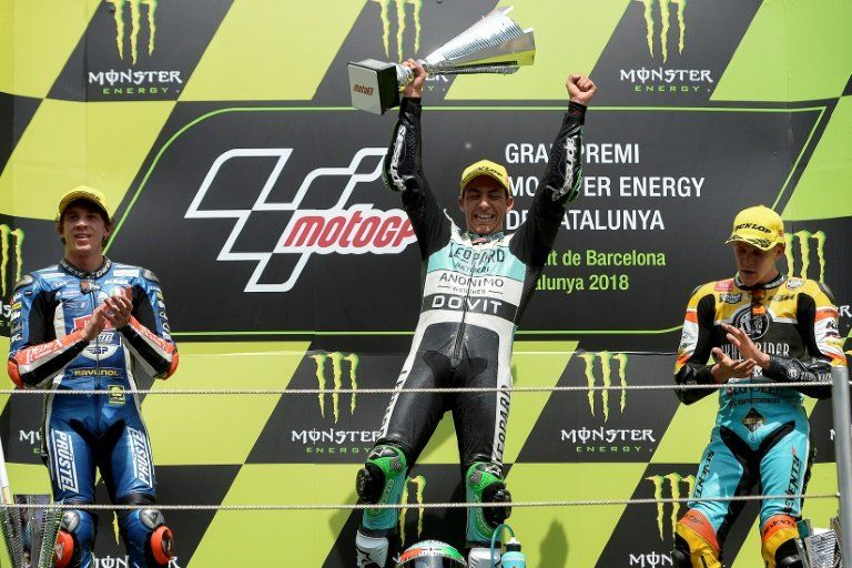 Bastianini vence en Moto3 de Gran Premio de Cataluña, Bezzechi amplía su ventaja