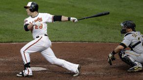 Orioles vencen 5-1 a Piratas con 3 hits de Pearce