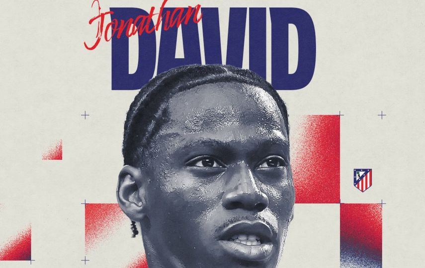 El Atlético de Madrid incorpora al delantero Jonathan David