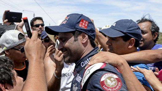 Catarí Al-Attiyah gana segunda etapa en autos del Dakar-2015