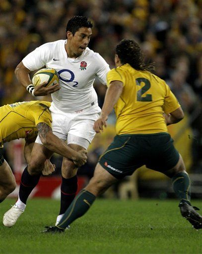 Inglaterra vence a Australia 21-20 en amistoso de rugby