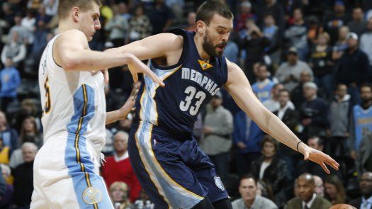 Con 27 de Gasol, Grizzlies superan a Nuggets