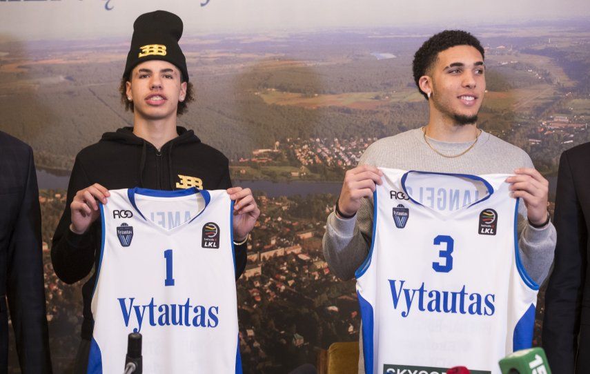 Hermanos Ball no anotan en su debut en Lituania