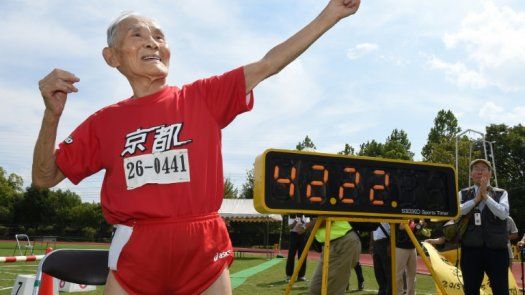 Fallece el velocista centenario japonés Golden Bolt Miyazaki