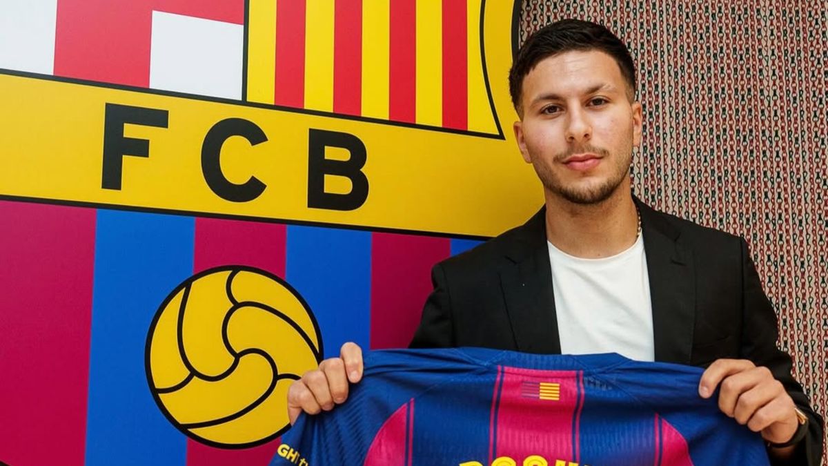 FC Barcelona presenta al sueco Roony Bardghji