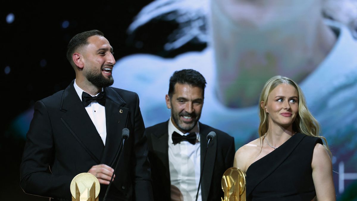 Balón de Oro 2025: Gianluigi Donnarumma y Hannah Hampton ganan el Trofeo Yashin