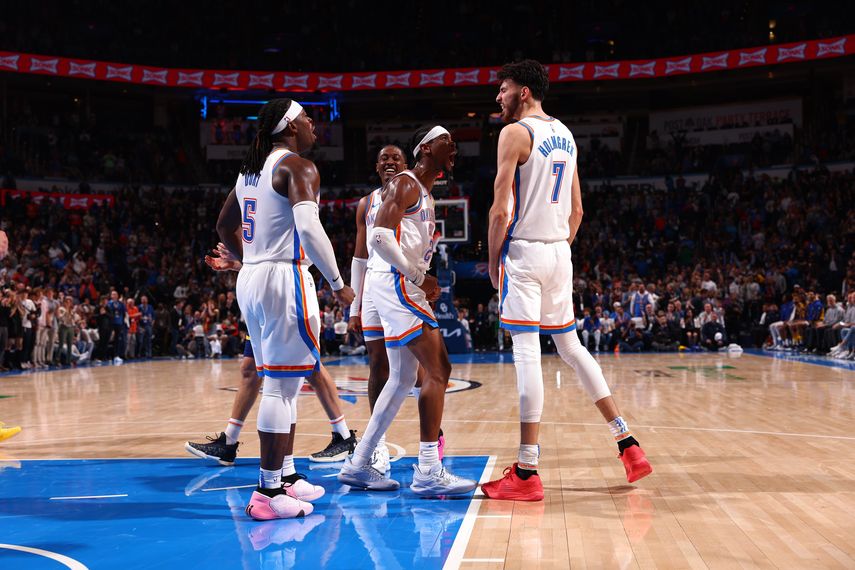 NBA: Thunder derrotan a Warriors en otra gran noche de Shai Gilgeous-Alexander