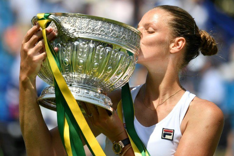 Pliskova fulmina a Kerber en la final de Eastbourne